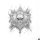 The Number "172" tattoo design idea