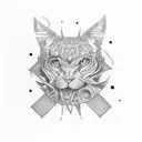 The Number "172" tattoo design idea