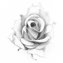 Flower that says today is going to be a great day tattoo design idea