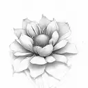Flower today is going to be a great day tattoo design idea