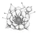 Flower today is going to be a great day tattoo design idea