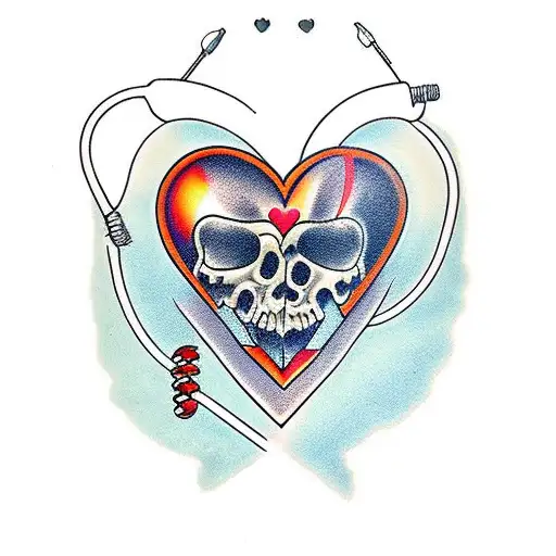heart surgery  tattoo design idea