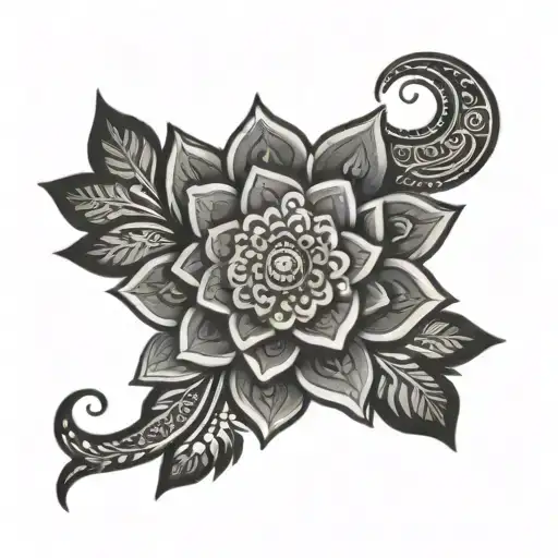henna tattoo tattoo design idea