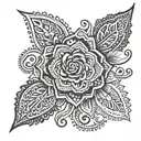 henna tattoo tattoo design idea