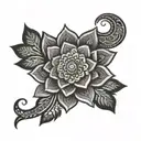 henna tattoo tattoo design idea