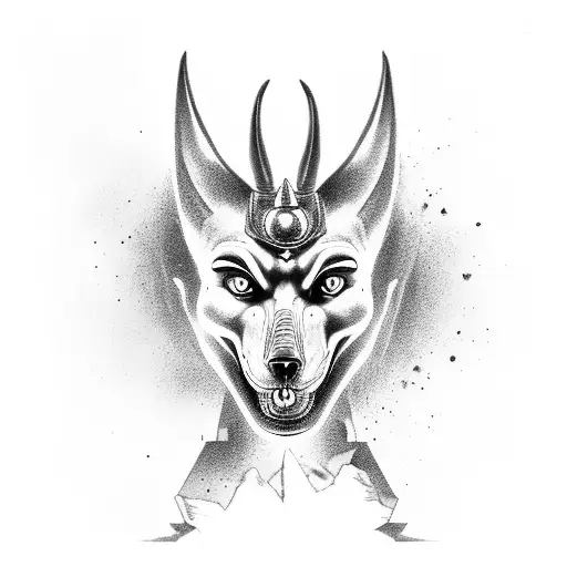 Anubis tattoo design idea
