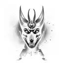 Anubis tattoo design idea