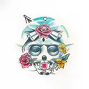 Saddest part of life is when the person who gave you the most memories becomes a memory. tattoo design idea