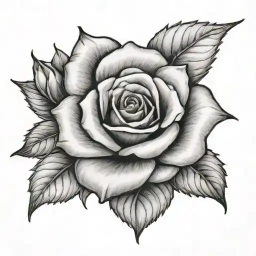 barbara kirby , rose , 04-26-19 tattoo design idea