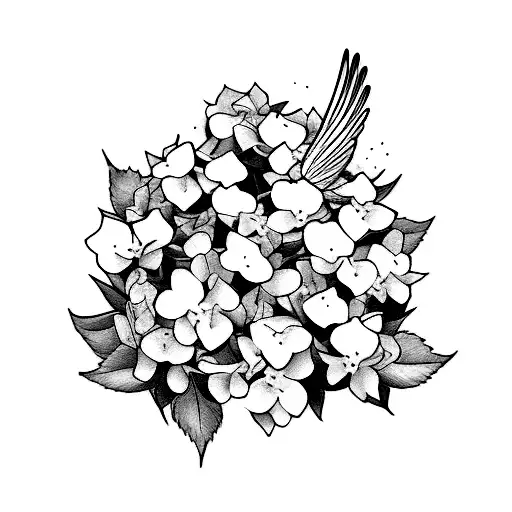 Minimalist "1 Male And 1 Female Cardinal Among..." Tattoo Idea