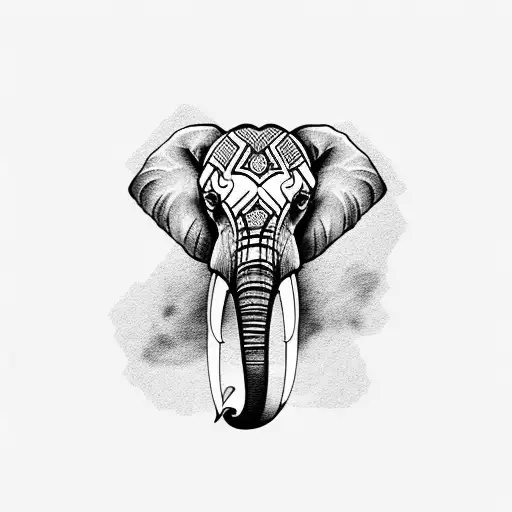 Elephant mandala tattoo by Otheser Tattoo | Post 14714