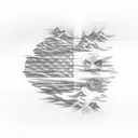 Philippine Flag  tattoo design idea