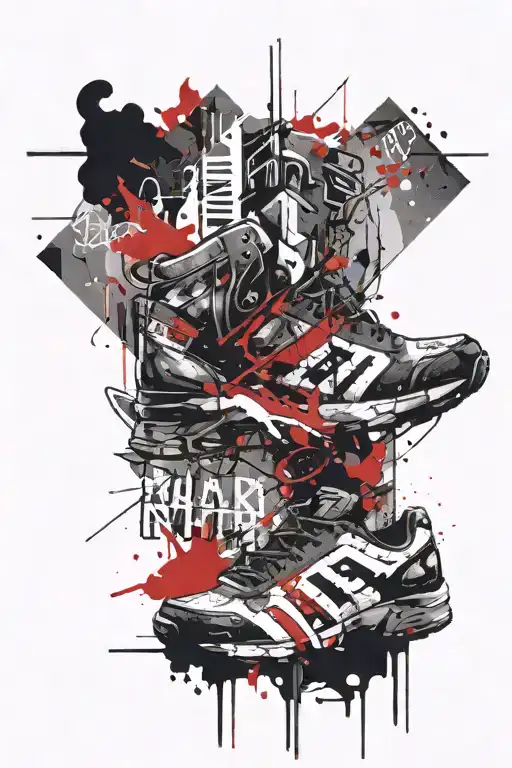 walk by faith  not by sight tattoo design idea