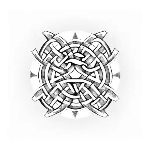 Celtic Knot tattoo design idea