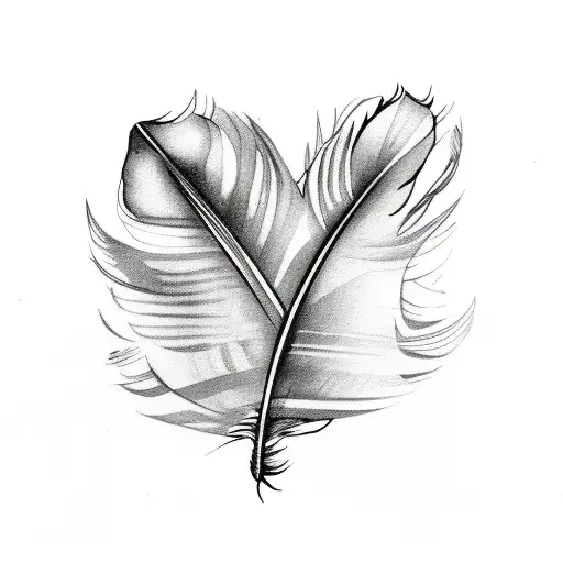 Feather - Book Black And White - CleanPNG / KissPNG