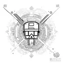 CAP 11: PODER tattoo design idea