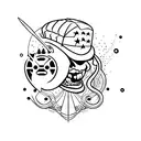 CAP 11: PODER tattoo design idea