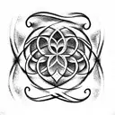 seed of Life tattoo design idea
