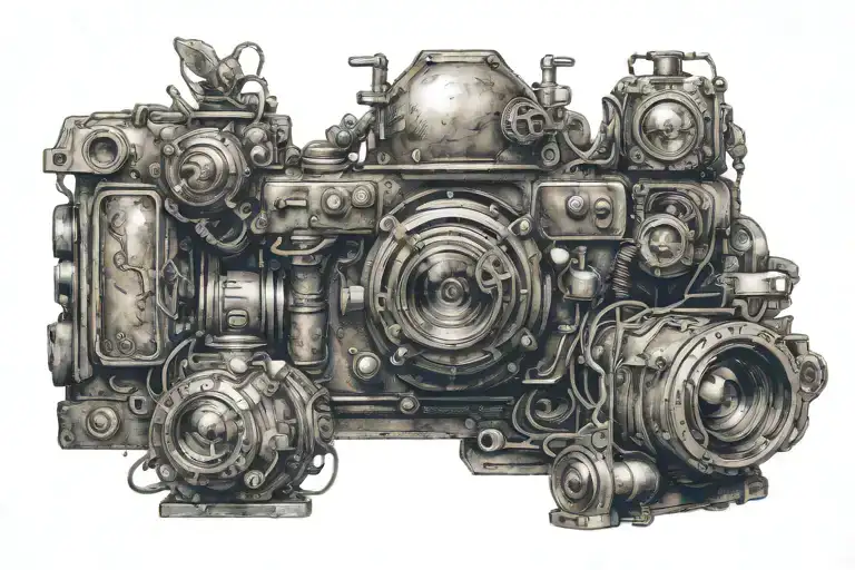 Few are called but many are chosen tattoo design idea