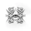 ouija board  tattoo design idea