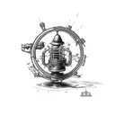 BAND tattoo design idea