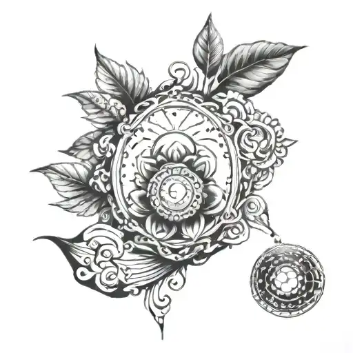 Balance and balance tattoo design idea