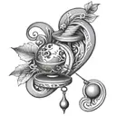 Balance and balance tattoo design idea