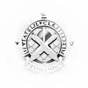 Generate a tattoo design for the football club Feyenoord for their championship in the eredivisie and the conference lea tattoo design idea