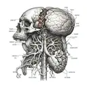 anatomically correct  kidney diagram  tattoo design idea