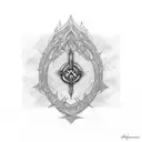 parabatai rune tattoo design idea