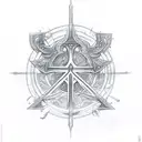 parabatai rune tattoo design idea