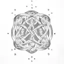Celtic Knot tattoo design idea