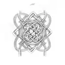 Celtic Knot tattoo design idea