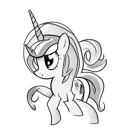 my little pony logo medicina tattoo design idea