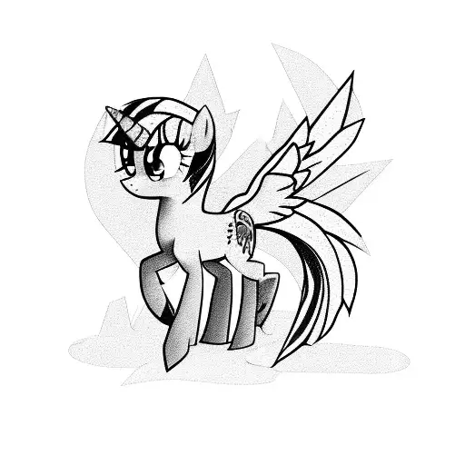 my little pony tattoo design idea