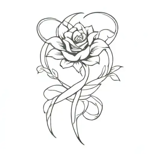 ovarian cancer tattoo design idea