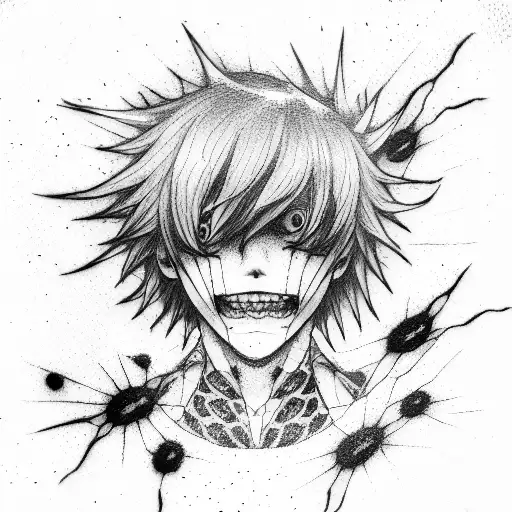kaneki ken tattoo design idea
