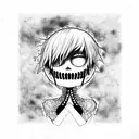 kaneki ken tattoo design idea