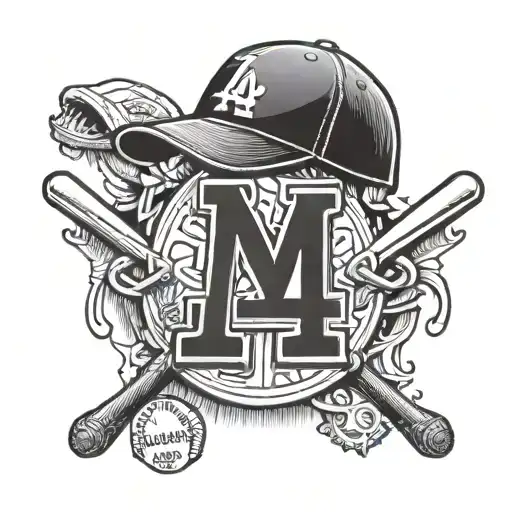 la dodgers tattoo design idea