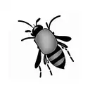 Honey Bee tattoo design idea