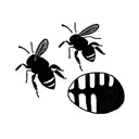 Honey Bee tattoo design idea
