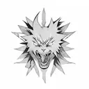 kurama e naruto  tattoo design idea