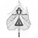 Emily the strange  tattoo design idea