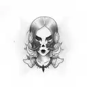 Emily the strange  tattoo design idea