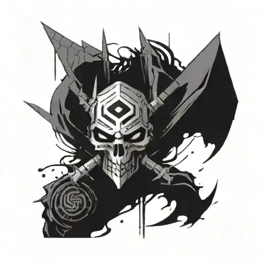 hacker culture and a nullbyte in hex 0x00 tattoo design idea