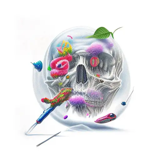 Bud ha tattoo design idea