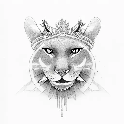 loona from helluva boss tattoo design idea