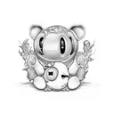 stich  tattoo design idea