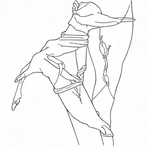 matching high school best friends  tattoo design idea