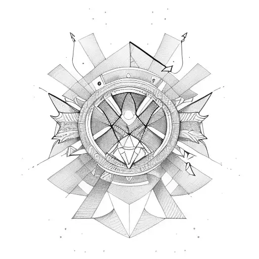 boomerang tattoo design idea